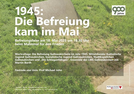 Befreiungsfeier am 18 Mai 2025 am Mahnmal für den Frieden